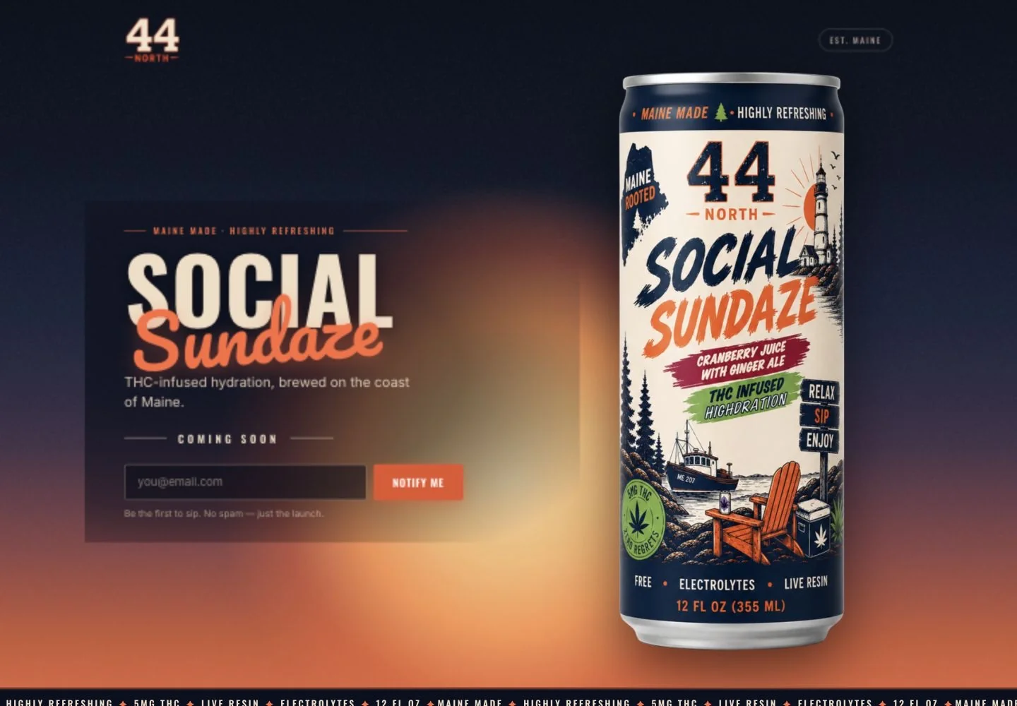 44 Drinks project preview
