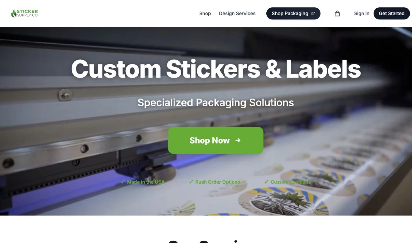 Sticker Supply Co. project preview
